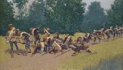 Frederic Remington, The Scream of Shrapnel at San Juan Hill